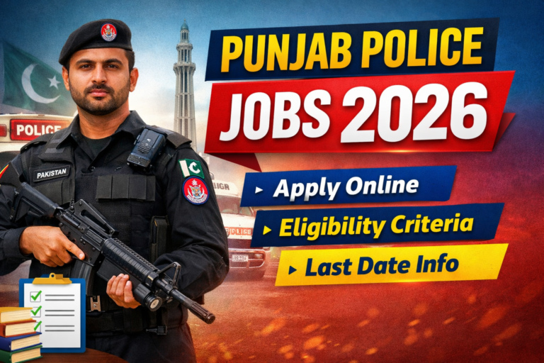 Punjab Police Jobs 2026