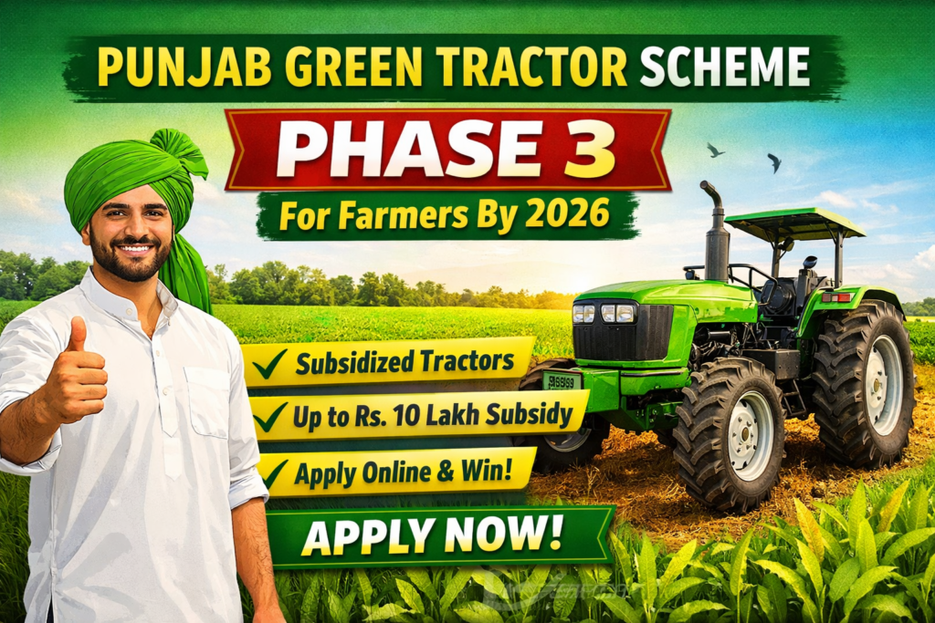 Punjab Green Tracter Scheme Phase 3