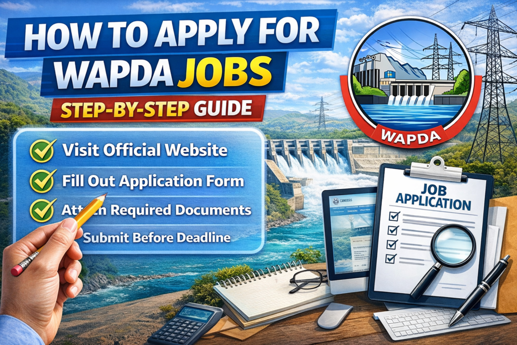 How to Apply for Wapda Jobs 2026?