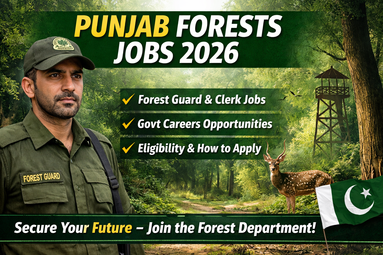 Latest Punjab Forests Jobs 2026