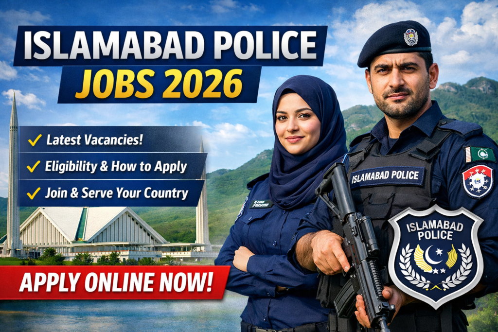 Latest Islamabad Police Jobs 2026