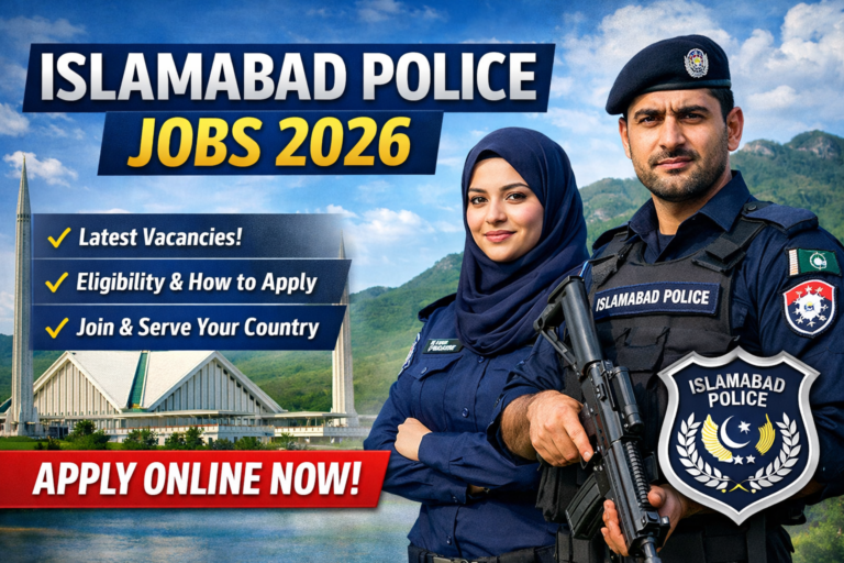 Latest Islamabad Police Jobs 2026