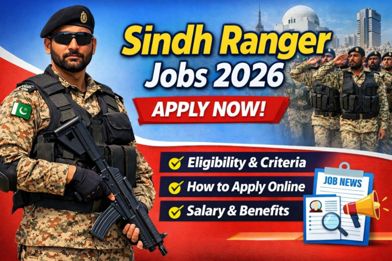 sindh ranger jobs 2026,