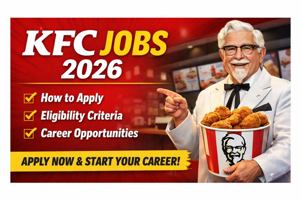 KFC jobs 2026