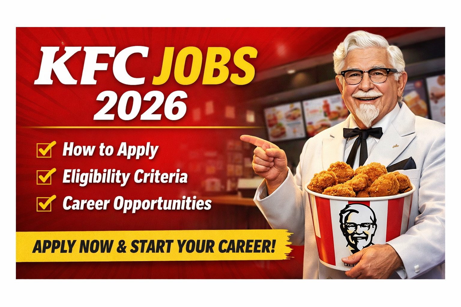 KFC jobs 2026