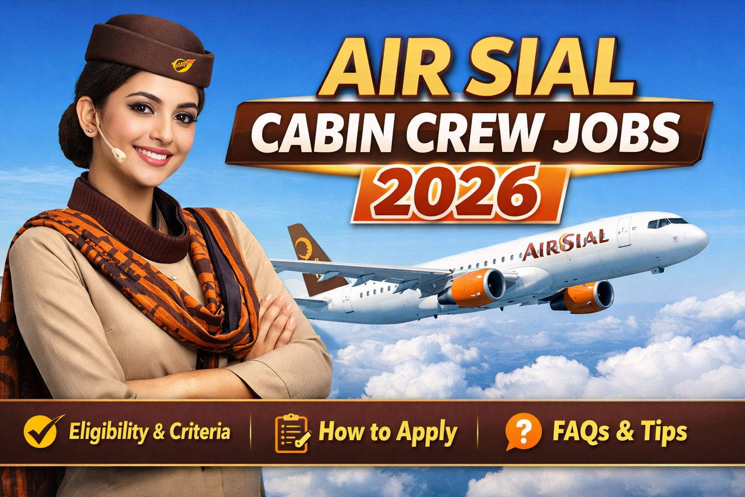 Latest AirSial Cabin Crew Female Jobs 2026