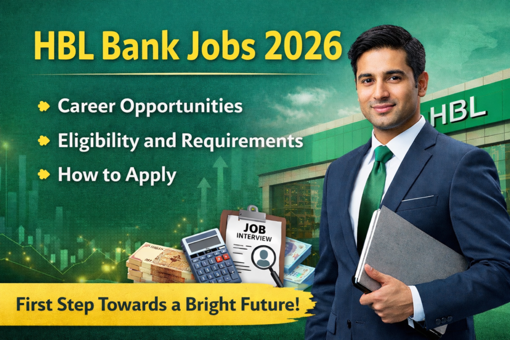 HBL Bank Jobs 2026