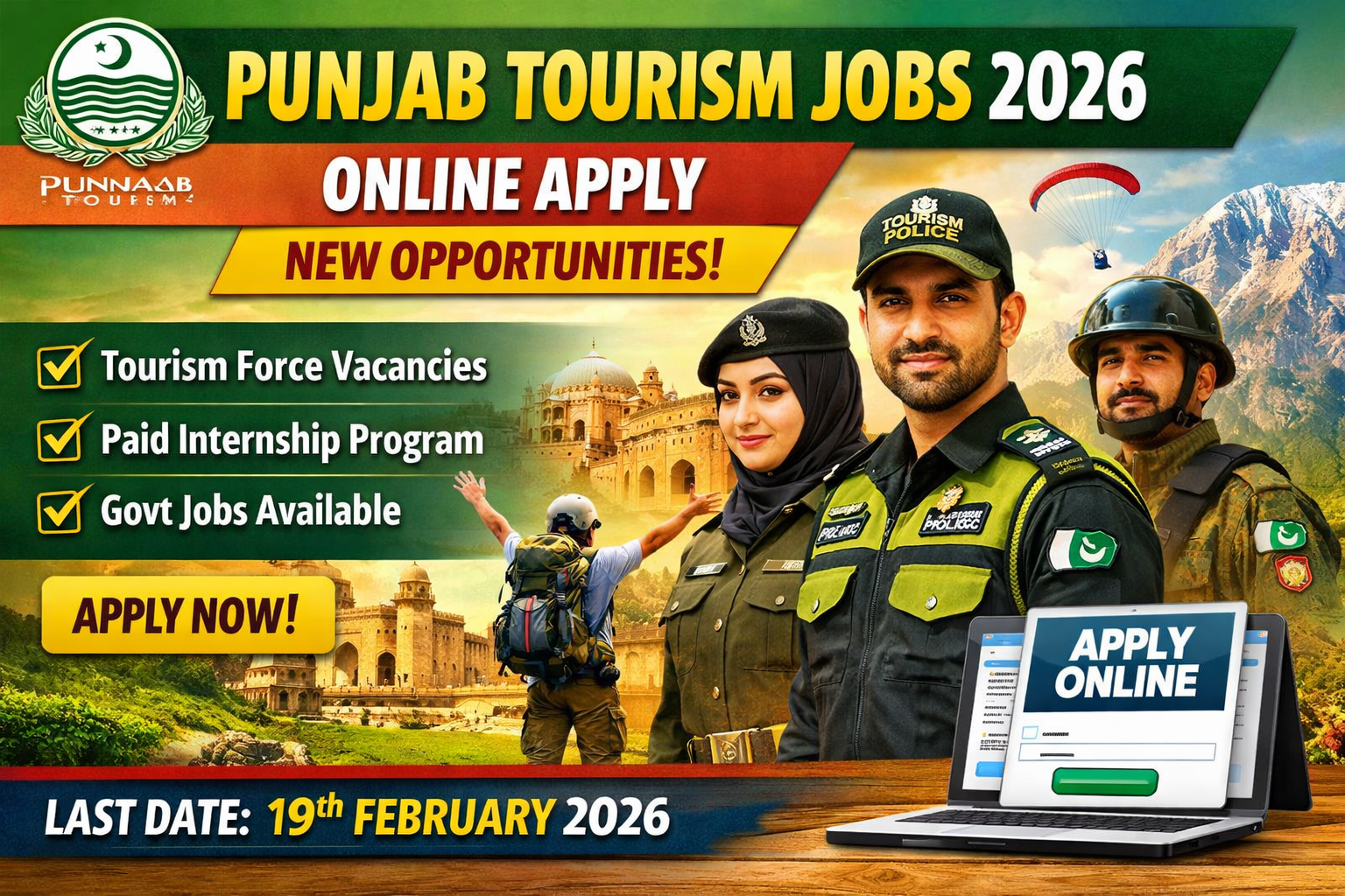 Punjab Tourism Jobs 2026