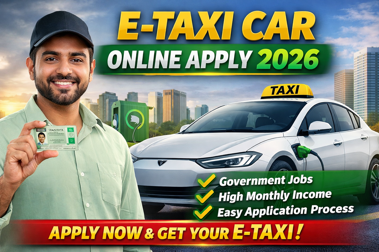E Taxi Car Online Apply 2026