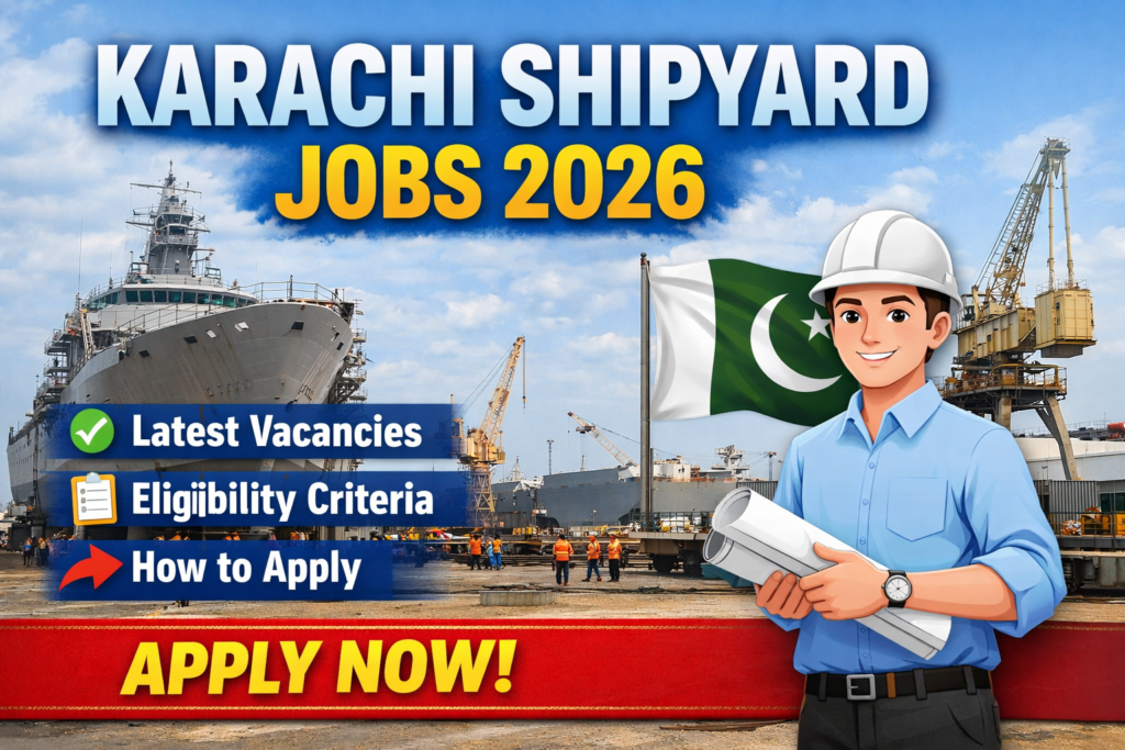 Karachi Shipyard Jobs 2026