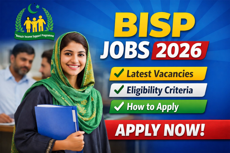 BISP Jobs 2026