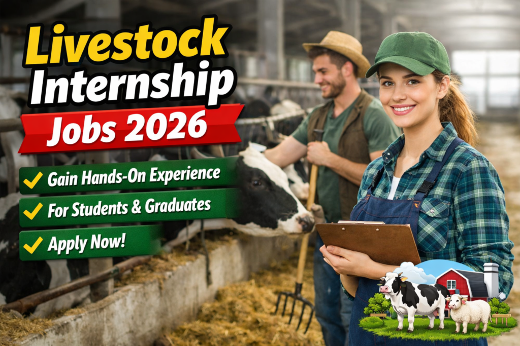Livestock Internship Jobs 2026